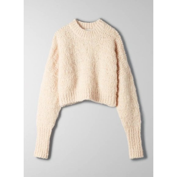 Aritzia Cream Knit Sweater - Picture 4 of 14